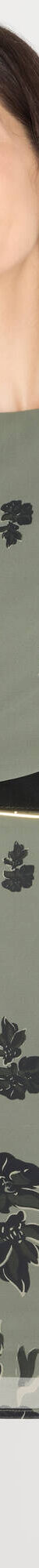 Robe en voile imprimé, manches 3/4 (bronze / noir) Robe en voile imprimé, manches 3/4 (bronze / noir)